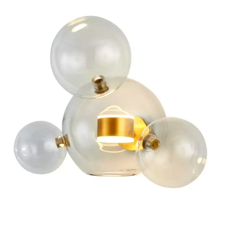 Kinkiet designerski BUBBLES-3+1W złoty ST-0801W-3+1 - Step Into Design